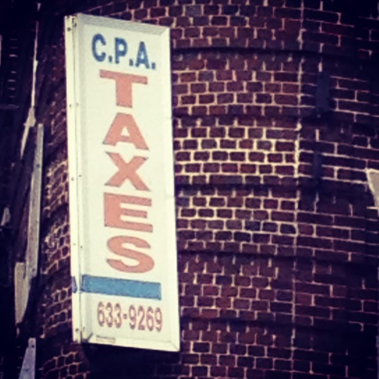 Photo of the Day: Taxes