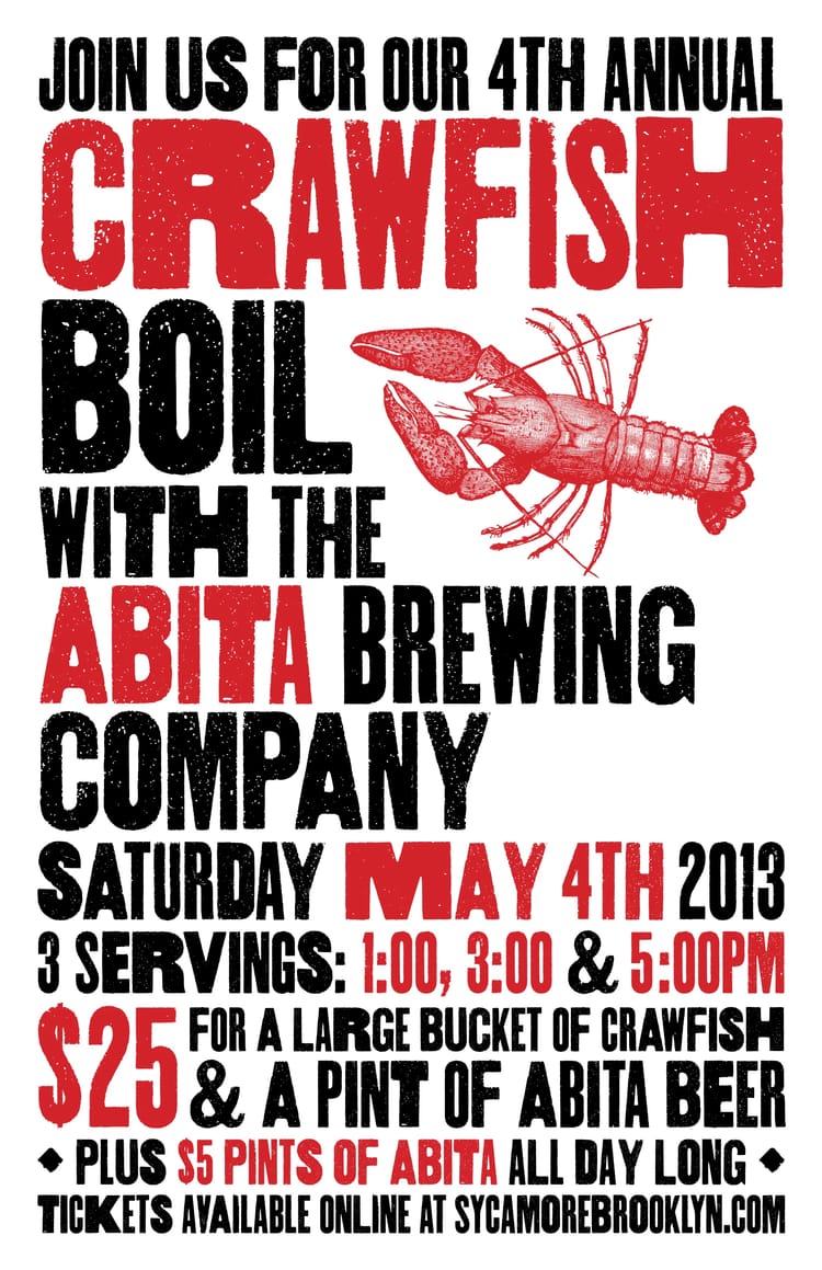 Attend Sycamore's 4th Annual Crawfish Boil