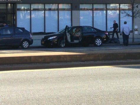 Minibus And Car Door Collide On 4th Ave Near 12th Street