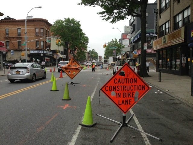 Opposite Side Of 5th Ave Blocked For Construction Wednesday