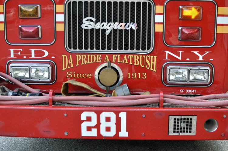 FDNY Engine 281 & Ladder 147 Celebrate 100 Years Of Service In Flatbush