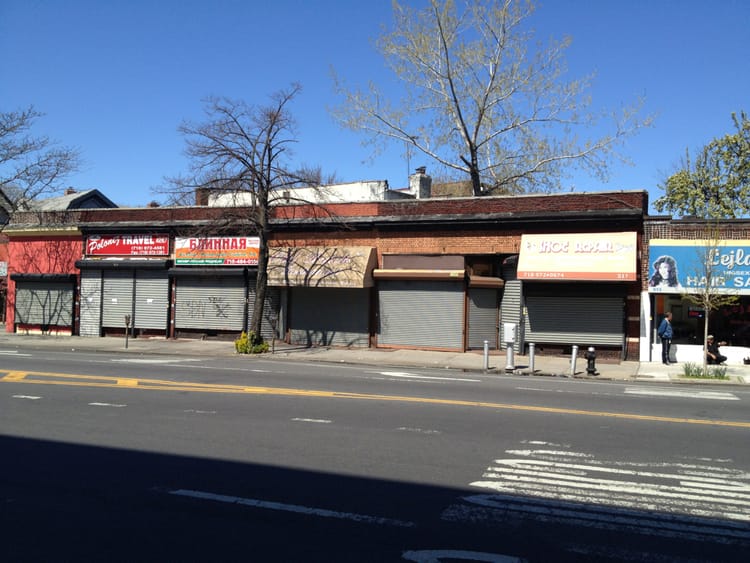 Renovation Underway On For-Rent Church Ave Commercial Spaces