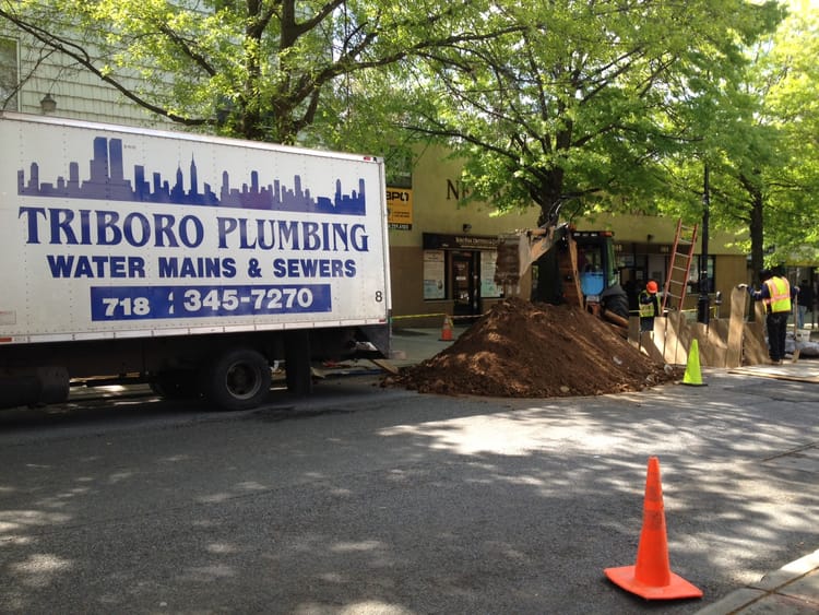 Sewer Work On Newkirk