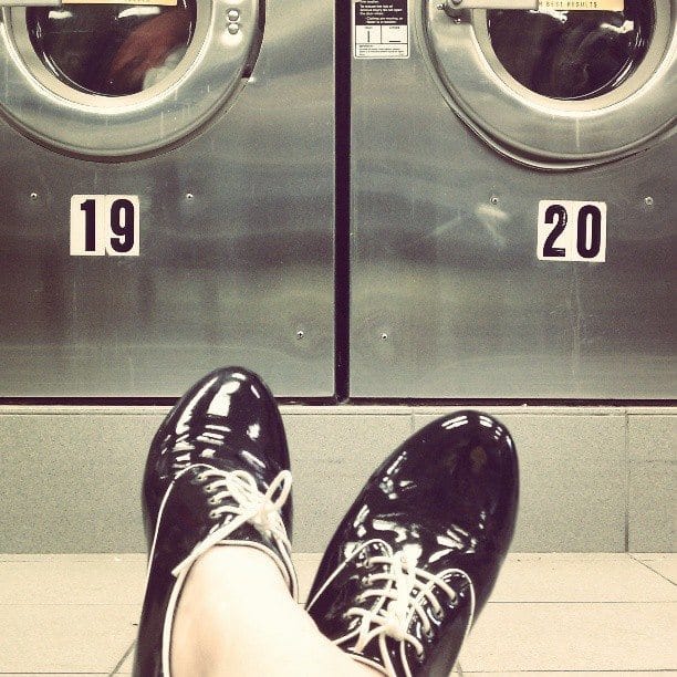 Photo Of The Day: Laundry…And Some Fantastic Shoes