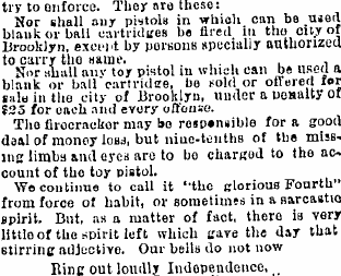 History At Home: 4th Of July In The Brooklyn Daily Eagle