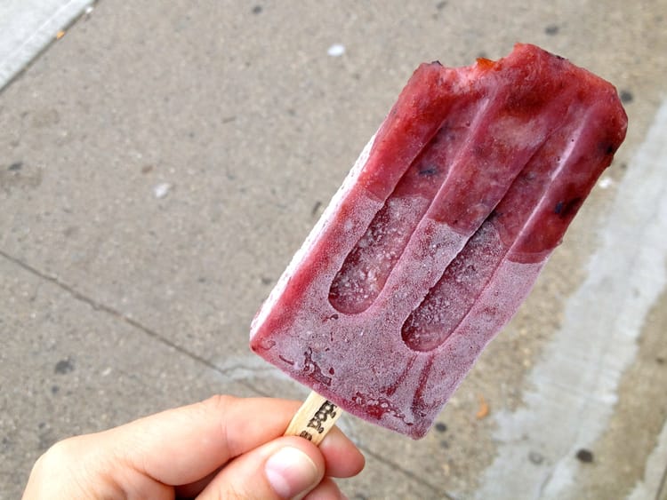 Bite Of The Day: Blueberry-Peach Popsicle From People’s Pops