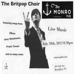 Pies, Pints And Britpop Harmonies At The Monro Pub Monday