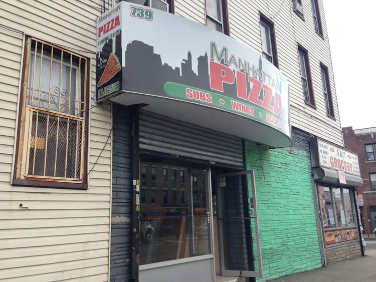 Manhattan Pizza Under Construction On CIA Near Cortelyou