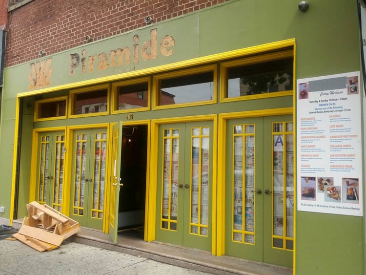 Piramide Closed, New Restaurant Coming Soon