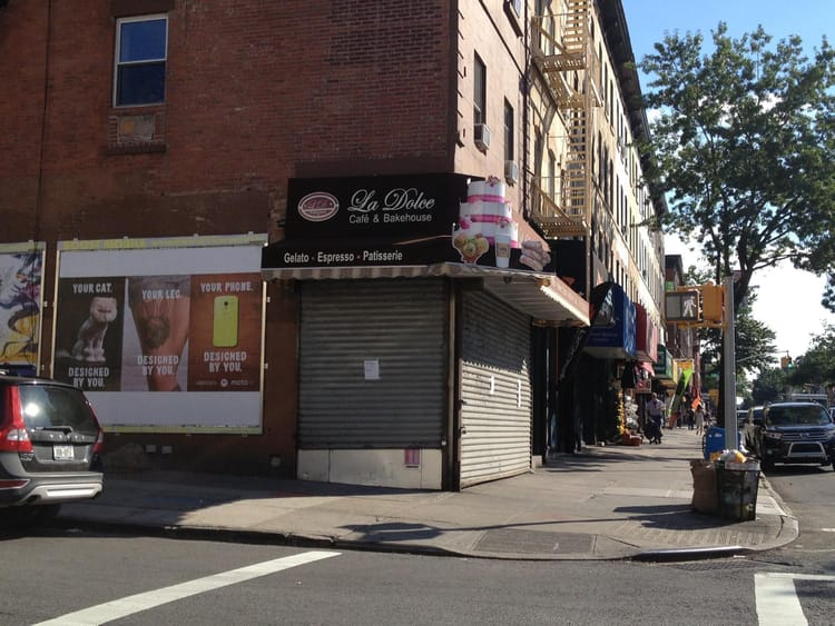 One Month After Renovation Sign Appears, La Dolce Still Closed