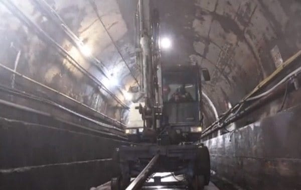 New Video Shows Repairs Inside Montague R Tunnel