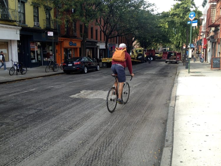 Careful On Bergen Street As It Waits For Paving