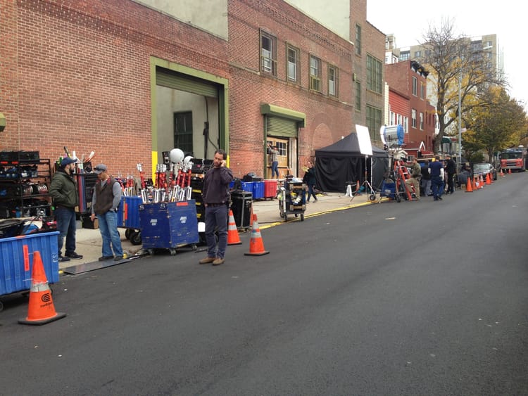 Elementary And The Blacklist Shooting On 13th St. This Week