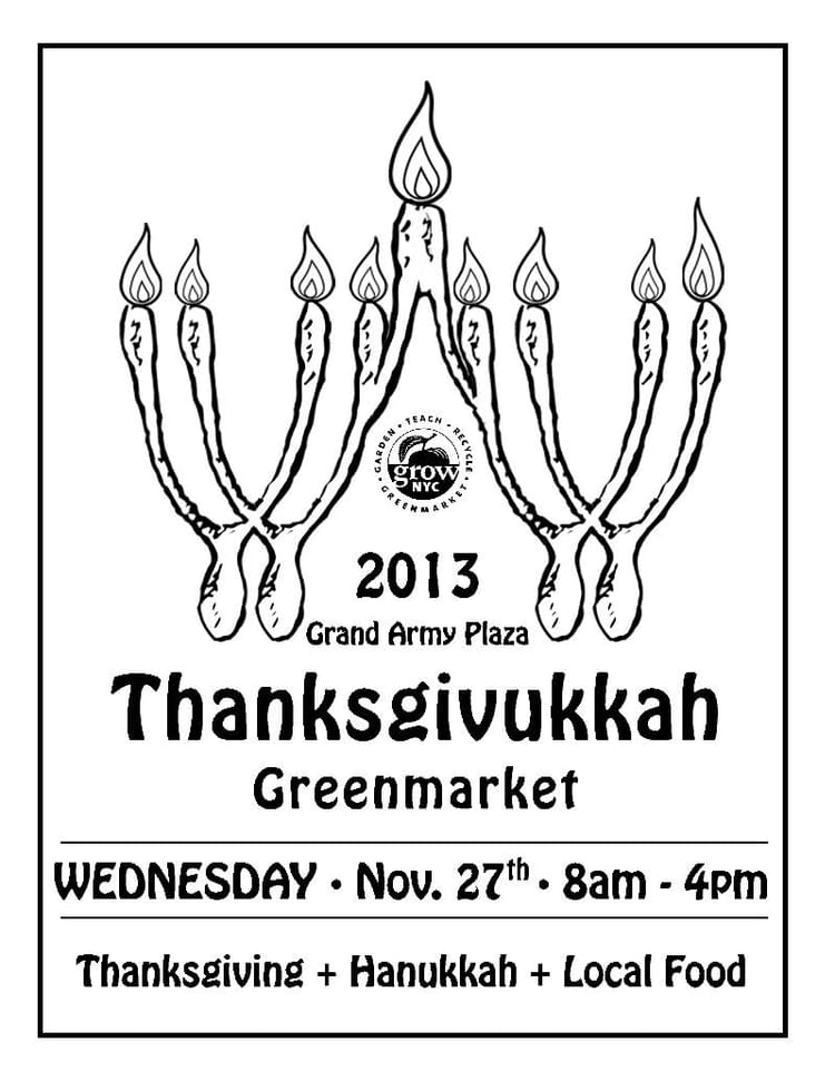 Grand Army Plaza Greenmarket Open On Wednesday For Thanksgivukkah Shopping