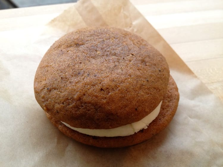 Snack Break: Pumpkin Whoopie Pie At Bklyn Larder