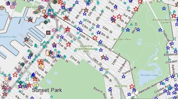 Map Shows Toxic Sites Around South Slope