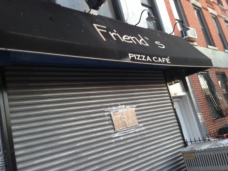 Friend’s Pizza Closed…Or Is It?