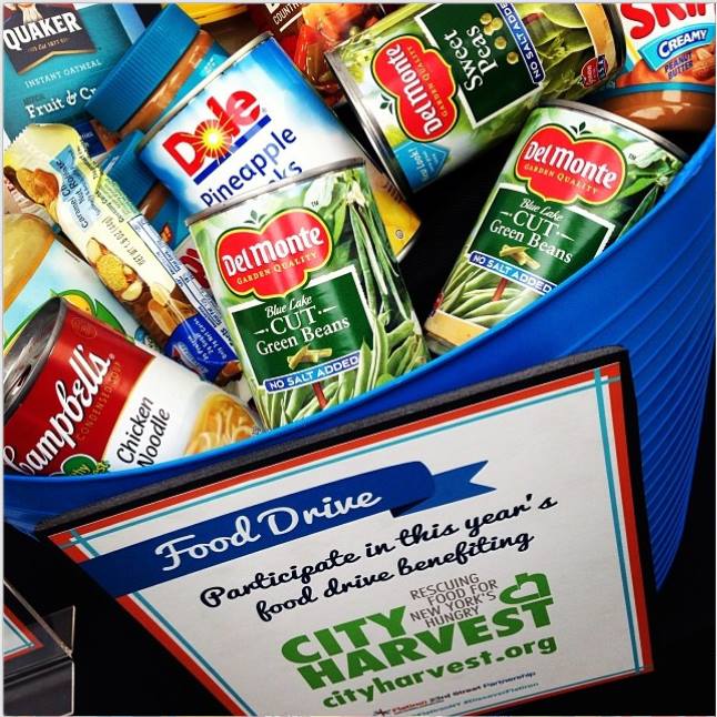 Donate To City Harvest At Neighborhood FDNY & NYPD Stations