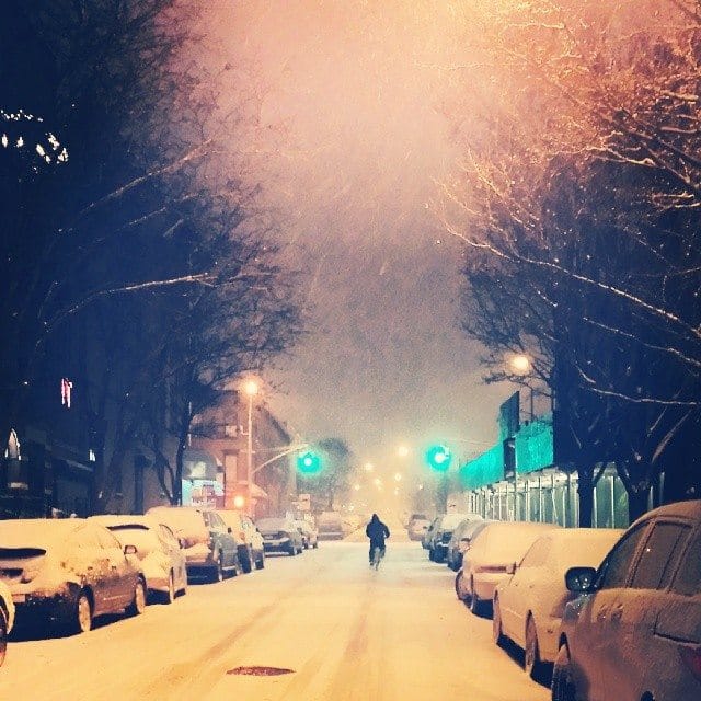 Photo Of The Day: Snowy Night