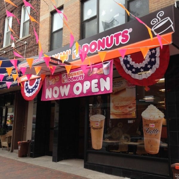 Dunkin Donuts Opens On Prospect Park West