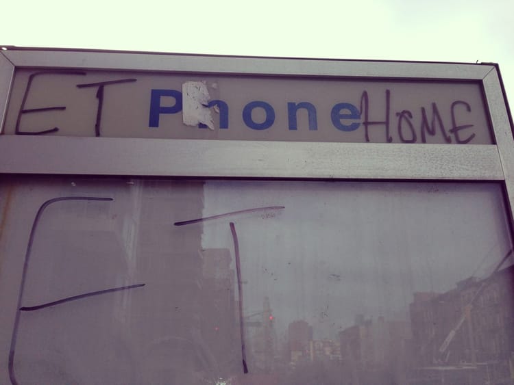 Photo Of The Day: Phone Home