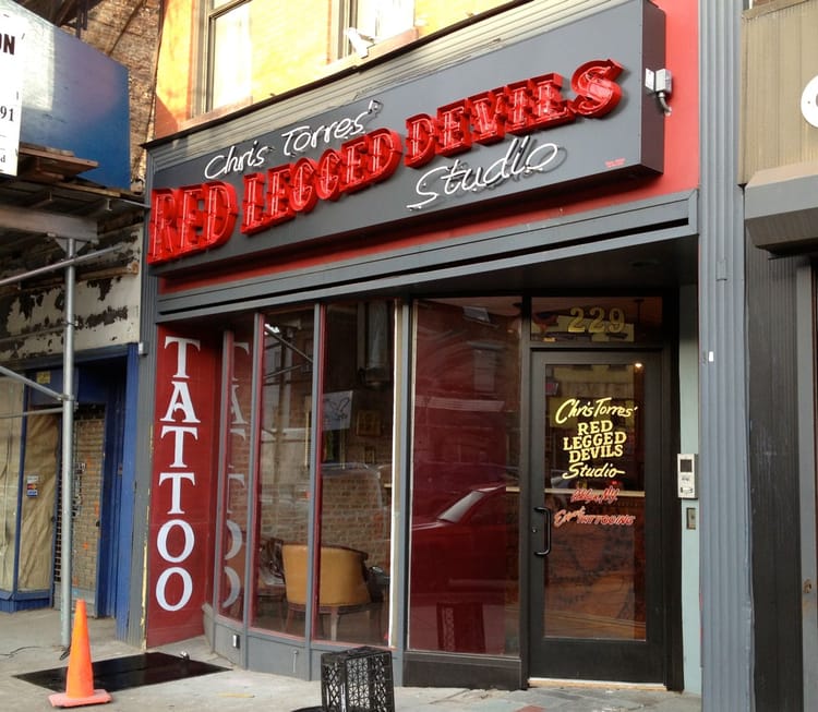 Now Open: Red Legged Devils Tattoo Studio