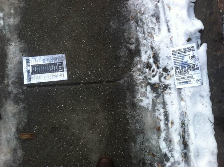 Neighbors Frustrated Over Abandoned Flyers On 11th Street