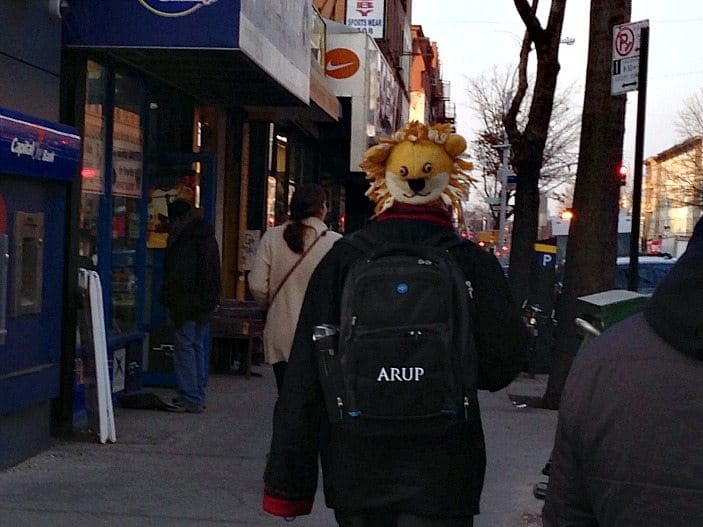 Red Lightning on Cortelyou