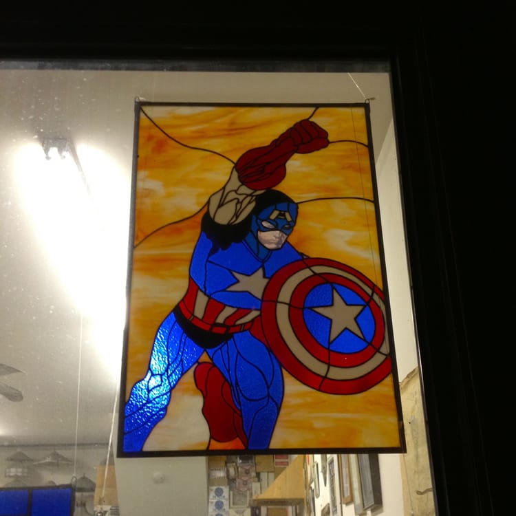 Photo Of The Day: Captain Stained Glass