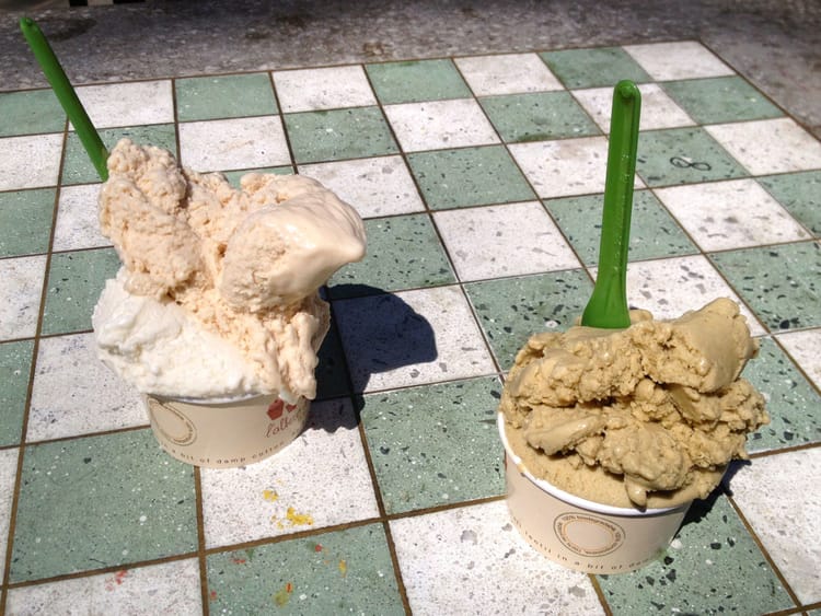 Vegan Vs. Regular Gelato At L’Albero Dei Gelati