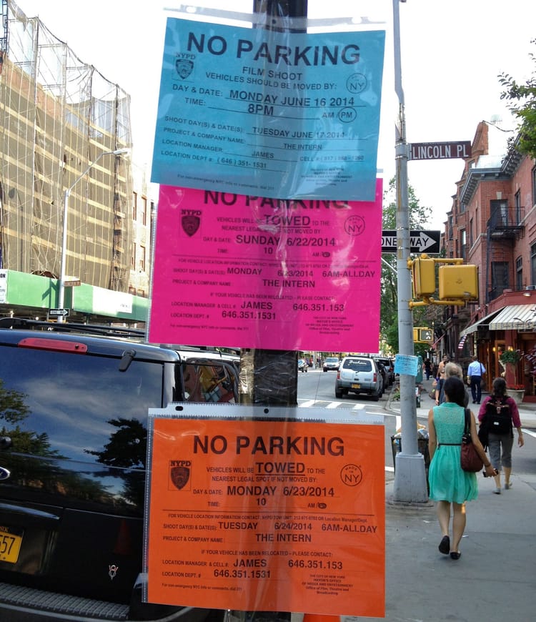 Robert De Niro Film ‘The Intern’ Takes Over 7th Avenue Starting Today