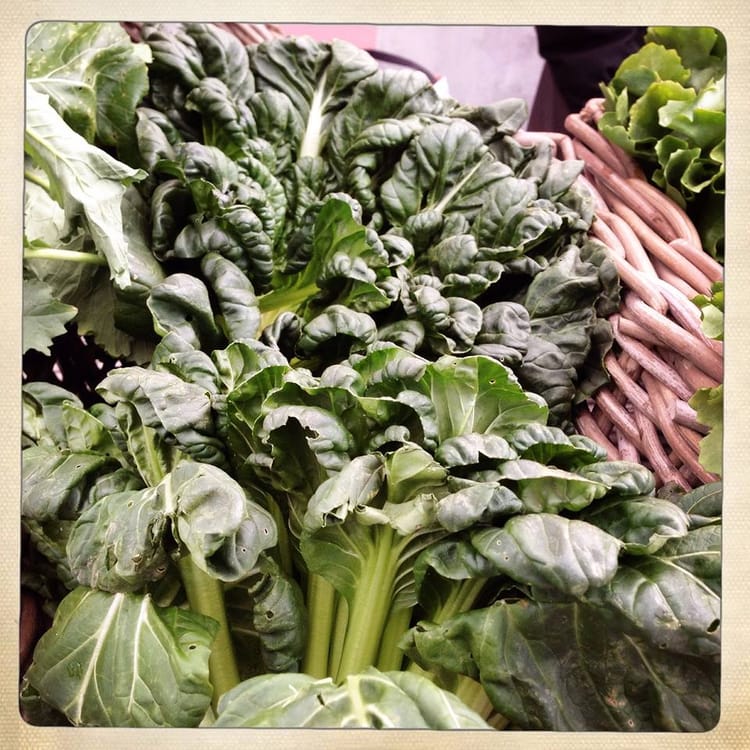 Time For Tatsoi From The PS 295 Farmers Market