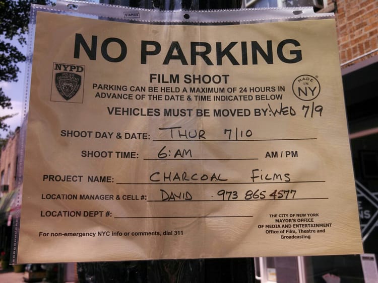 Move Your Cars By Wednesday For Film Shoot On Church Avenue