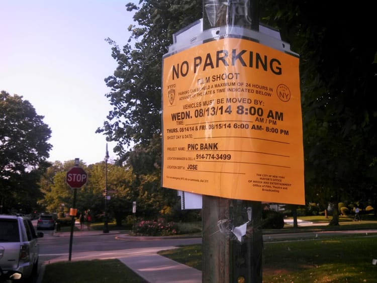 Move Your Cars Next Wednesday For PNC Bank Filming On Marlborough