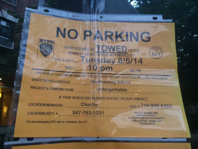 Unforgettable Returns To Film In Park Slope