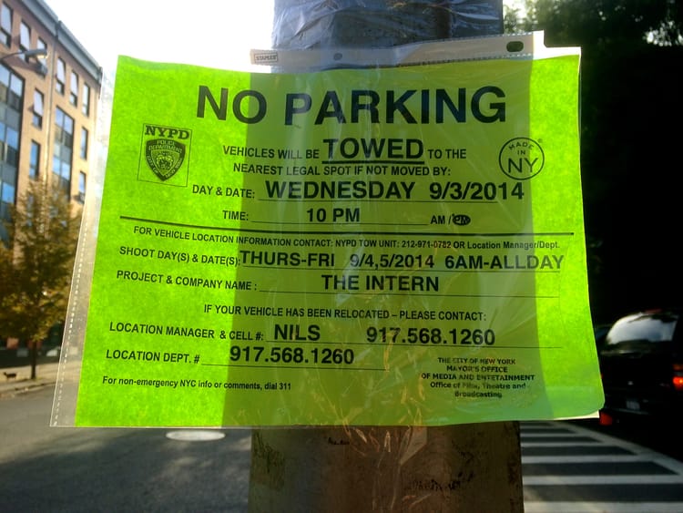 Robert De Niro & Anne Hathaway Film “The Intern” Returns To Clinton Hill