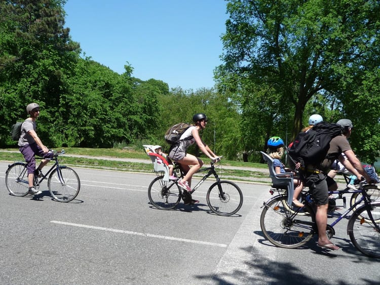 Tour De Brooklyn Cycling Through Neighborhood Sunday