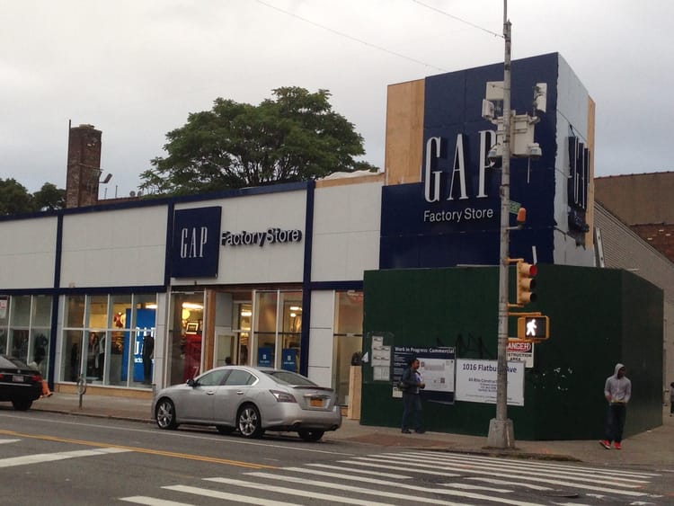 Gap Factory Store Opens On Flatbush Avenue, Across From The Kings Theatre