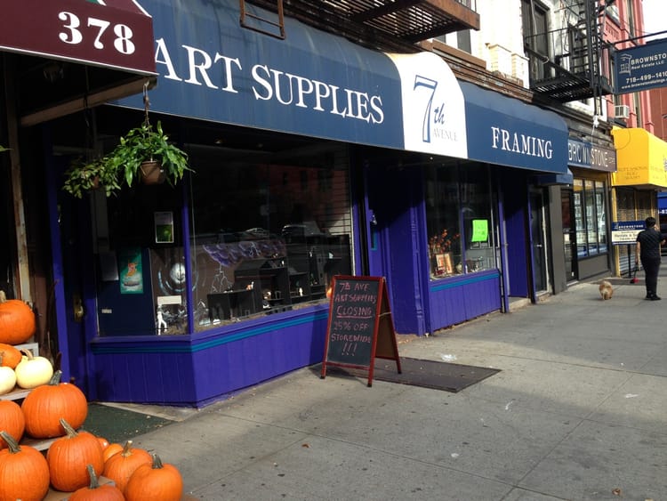 7th Avenue Art Supplies Closing Its Doors