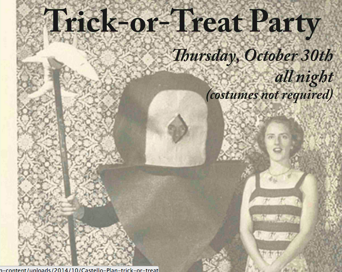 Beer Flights & Free Candy At The Castello Plan’s Trick-Or-Treat Party Tonight! (Partner)