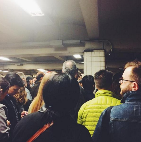 ‘Usual Chaos’ On The F Train Today