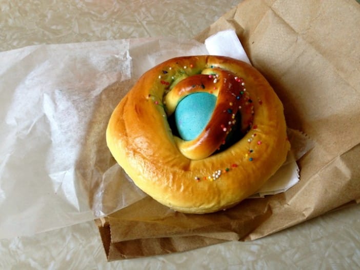 Bite Of The Day: Easter Egg Bread From John’s