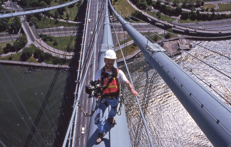 The Man Who Climbed The Verrazano (And Has The Photos To Prove It!)