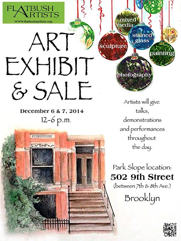 Flatbush Artists To Hold Their Holiday Exhibit This Weekend