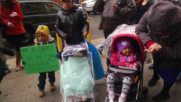 Parents Protest Closure Of Early Childhood Center For Kids With Special Needs