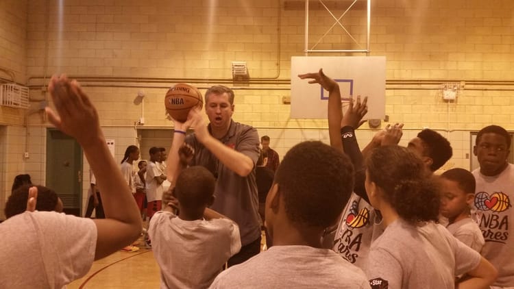 NBA Vet Visits Local Kids’ Home Court To Tout Healthy Habits