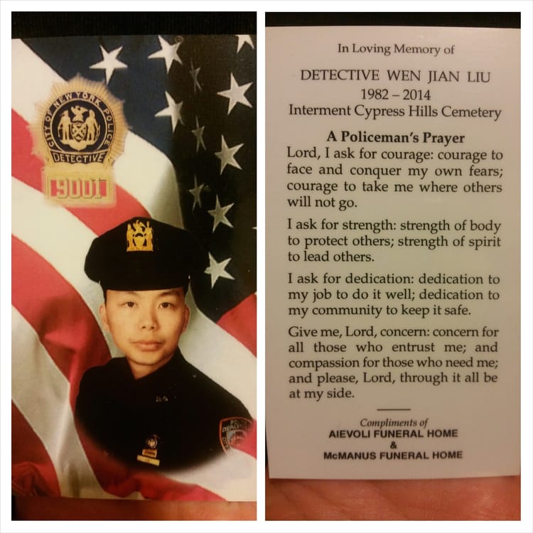 A Respectful, Somber Affair: Thousands Mourn Officer Liu At Wake