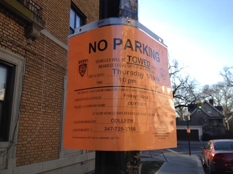 NBC Drama ‘Odyssey’ To Film In Our Neighborhood Friday – Move Your Cars By Thursday Night