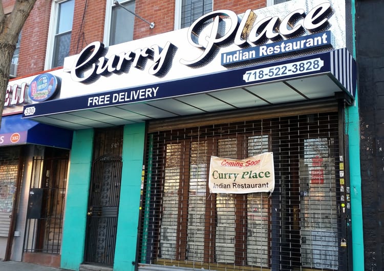 Third Indian Restaurant, Curry Place, Opens In Fort Greene