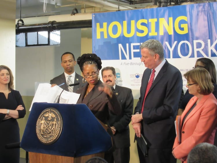 Mayor Touts Affordable Housing Preservation In Fort Greene And City